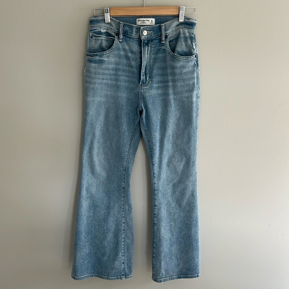 Abercrombie and Fitch Ultra High Rise Flare